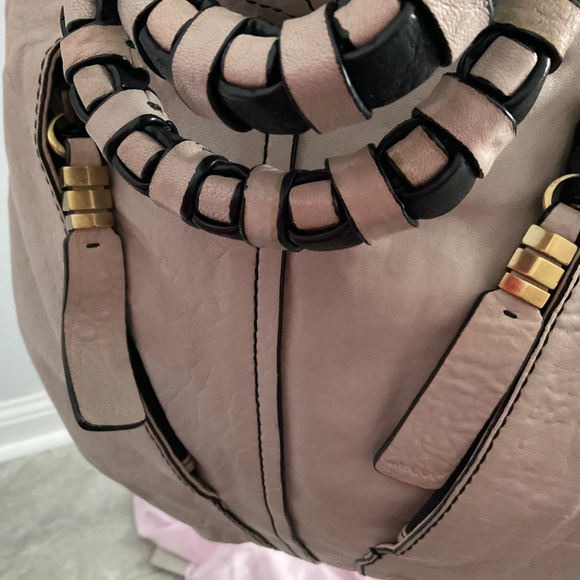 or Yany large leather taupe crossbody bag. - Picture 13 of 13